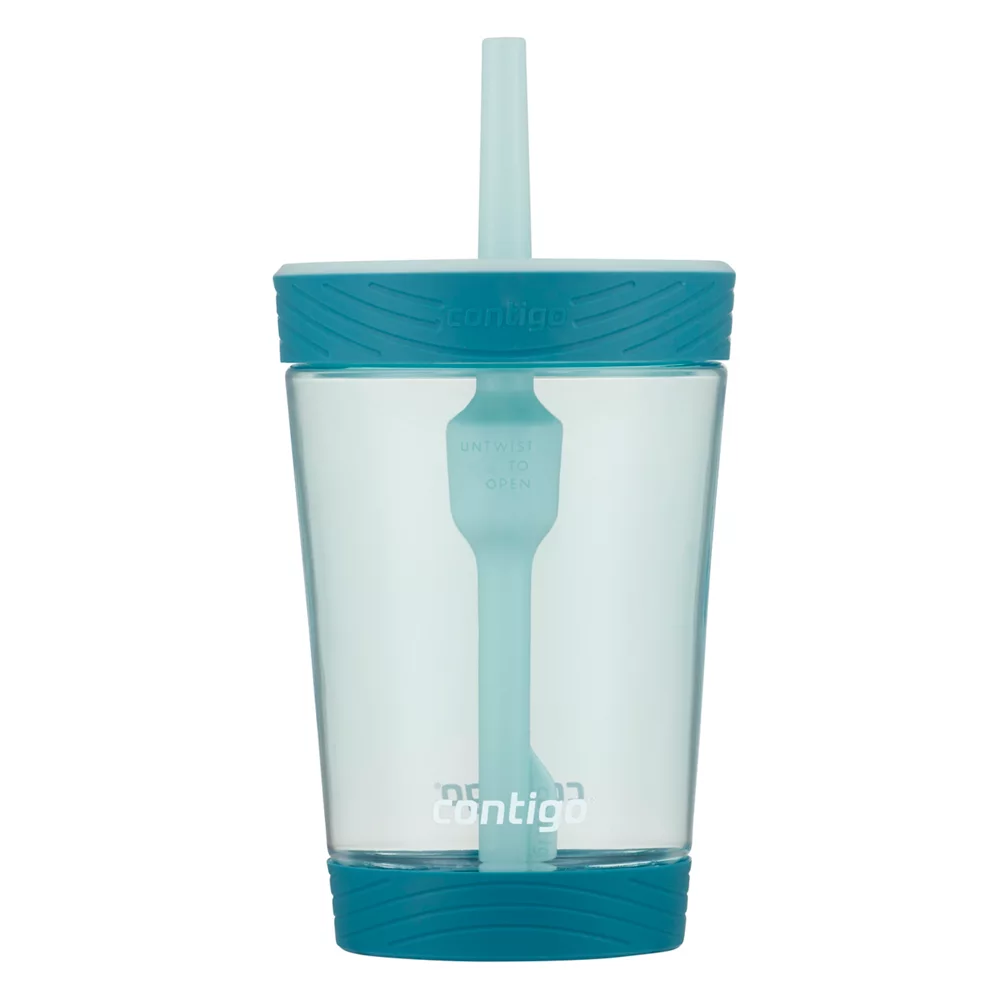 Kids Spill-Proof Tumbler with Straw, 14oz