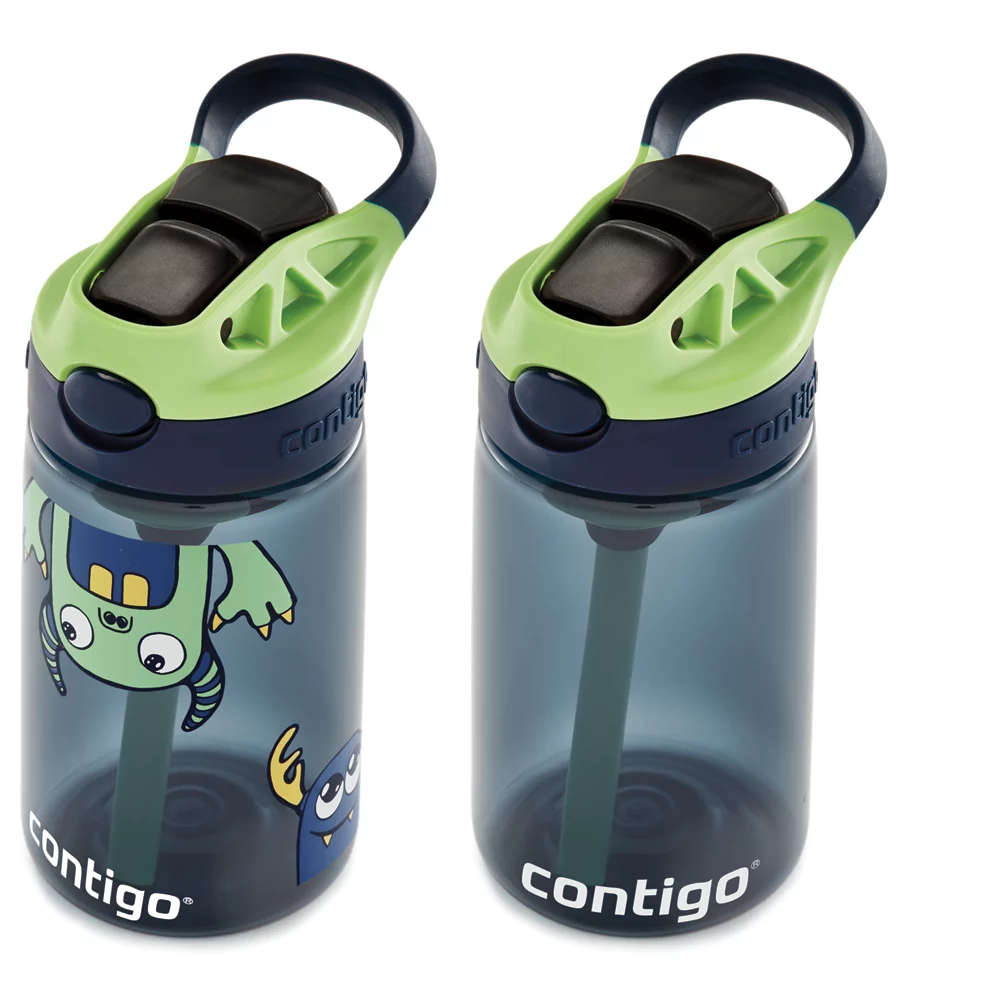 Kids Straw Water Bottle with AUTOSPOUT? Lid, 14oz - Image 4