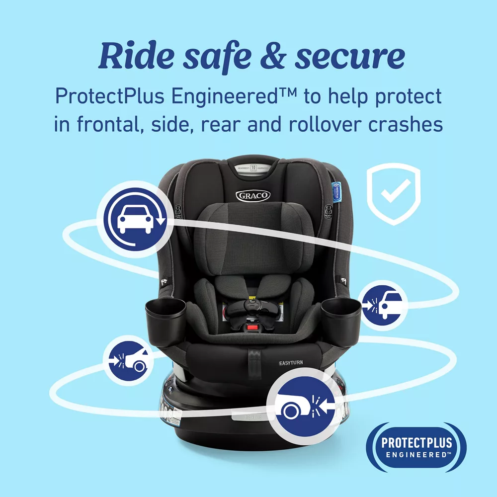 EasyTurn? 360 2-in-1 Rotating Convertible Car Seat - Image 12